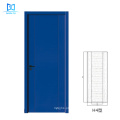 Mais recente design de porta de madeira portas de madeira porta branca primer porta go-h4
